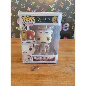 Funko Pop Rocks Queen Freddie Mercury King #184